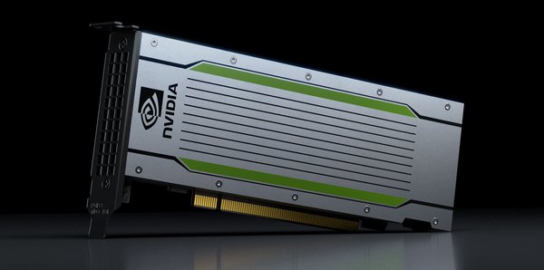 An Nvidia Turing T4 graphics processing unit.